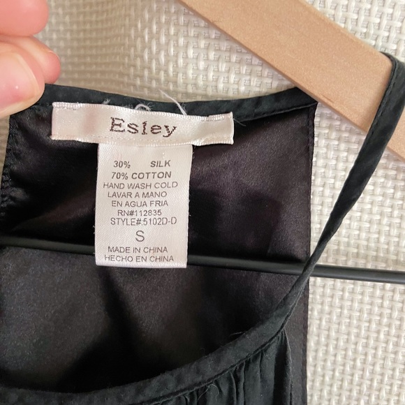 Black Flowy Dress - Picture 3 of 5